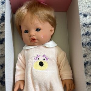 Adorable Baby Doll with Blonde Hair - Fao Schwarz